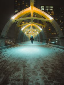 Preview wallpaper lonely, loneliness, tunnel, photographer