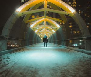 Preview wallpaper lonely, loneliness, tunnel, photographer