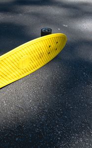 Preview wallpaper longboard, skateboard, skate, yellow