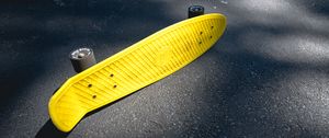 Preview wallpaper longboard, skateboard, skate, yellow