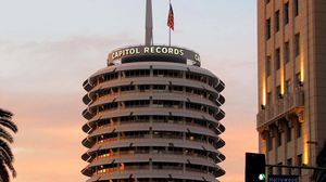 Preview wallpaper los angeles, vine street, capitol records tower