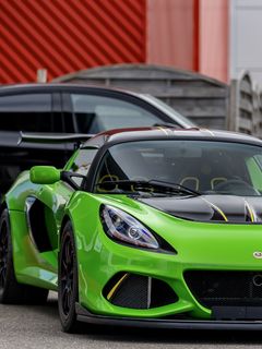 Download wallpaper 240x320 lotus, car, sports car, green old mobile, cell  phone, smartphone hd background