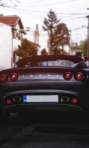 Preview wallpaper lotus, rear view, auto