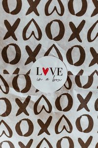 Preview wallpaper love, heart, box, inscription, packaging, gift