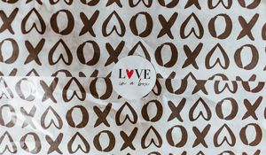 Preview wallpaper love, heart, box, inscription, packaging, gift