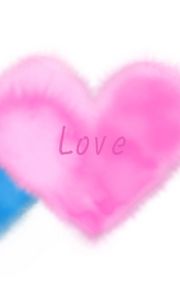 Preview wallpaper love, heart, light, pink, blue