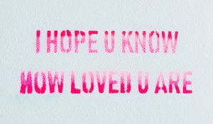 Preview wallpaper love, inscription, phrase, text