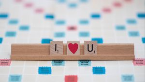 Preview wallpaper love, letters, heart, phrase