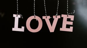 Preview wallpaper love, word, letters