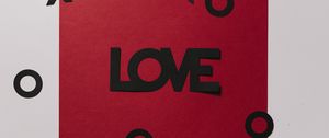 Preview wallpaper love, words, paper