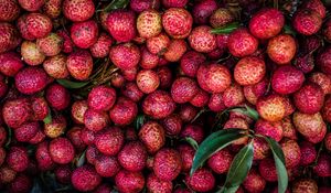 Preview wallpaper lychees, fruits, berries