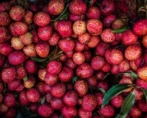 Preview wallpaper lychees, fruits, berries