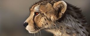Preview wallpaper lynx, predator, art, big cat, wildlife