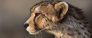 Preview wallpaper lynx, predator, art, big cat, wildlife
