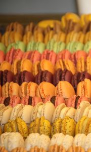Preview wallpaper macaron, cookies, pastries, desserts, frosting