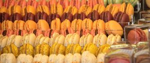 Preview wallpaper macaron, cookies, pastries, desserts, frosting