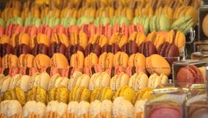 Preview wallpaper macaron, cookies, pastries, desserts, frosting