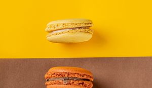 Preview wallpaper macarons, cookies, dessert, colorful, bright