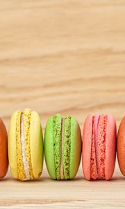 Preview wallpaper macarons, cookies, pastries, dessert, colorful