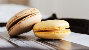 Preview wallpaper macarons, dessert, cakes, pastries