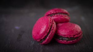 Preview wallpaper macarons, dessert, food