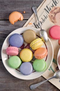 Preview wallpaper macarons, desserts, cookies, colorful