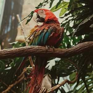 Preview wallpaper macaw, parrot, bird, colorful