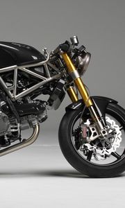 Preview wallpaper macchia nera concept bike, macchia nera 2007, ncr, motorcycle, aldo drudi