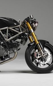 Preview wallpaper macchia nera concept bike, macchia nera 2007, ncr, motorcycle, aldo drudi