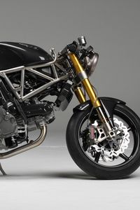 Preview wallpaper macchia nera concept bike, macchia nera 2007, ncr, motorcycle, aldo drudi