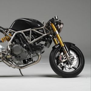 Preview wallpaper macchia nera concept bike, macchia nera 2007, ncr, motorcycle, aldo drudi