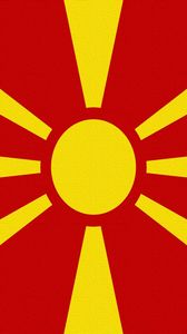 Preview wallpaper macedonia, sun flag, rays