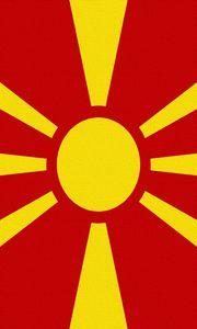 Preview wallpaper macedonia, sun flag, rays