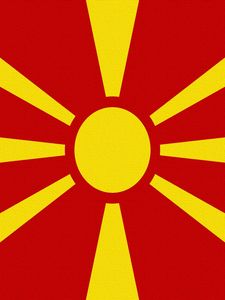 Preview wallpaper macedonia, sun flag, rays