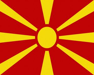 Preview wallpaper macedonia, sun flag, rays