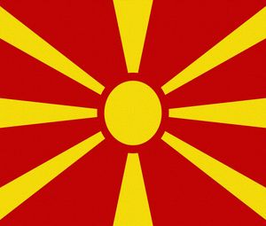 Preview wallpaper macedonia, sun flag, rays