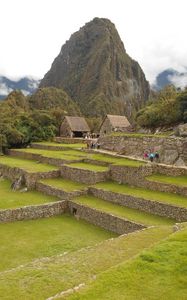 Preview wallpaper machu picchu, peru, buildings, grass