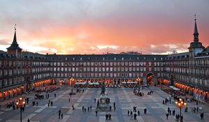 Preview wallpaper madrid, spain, exhibition center, plaza mayor, ifema feria de madrid