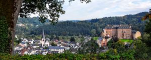 Preview wallpaper malberg, germany, architecture, buildings, trees