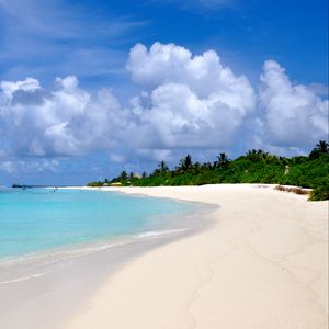 Preview wallpaper maldives, beach, sand, summer