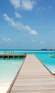 Preview wallpaper maldives, beach, sea, sky