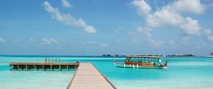 Preview wallpaper maldives, beach, sea, sky