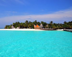 Preview wallpaper maldives, tropical, beach, island
