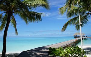 Preview wallpaper maldives, tropical, beach, beautiful
