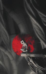 Preview wallpaper man, cube, circle, fantasy, art