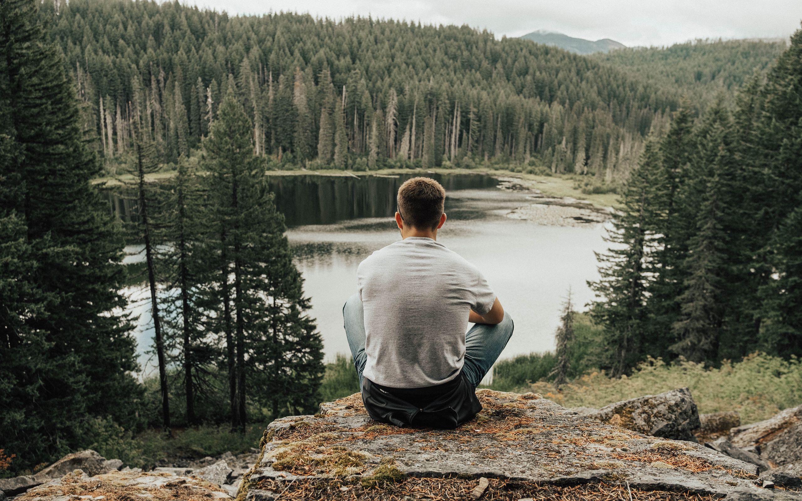 Personal forest. Уединение с природой. Человек и природа. Человек на берегу озера. Мужчина в лесу.