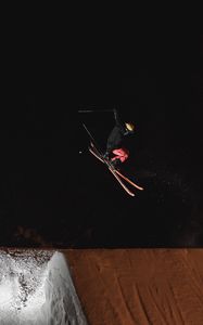 Preview wallpaper man, skiing, sport, jump, slope