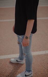 Preview wallpaper man, style, watches, sneakers