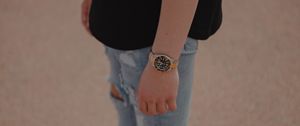 Preview wallpaper man, style, watches, sneakers