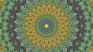 Preview wallpaper mandala, circles, abstraction, pattern, fractal